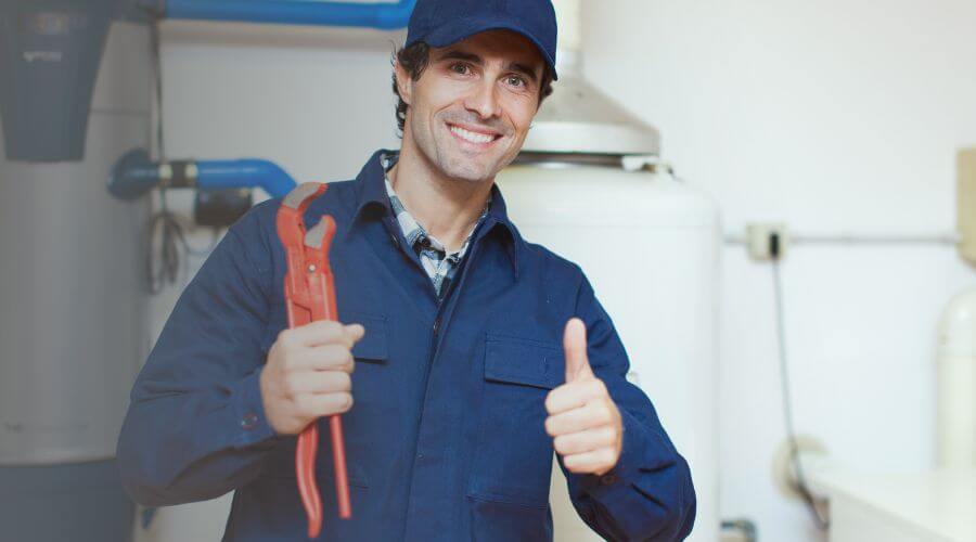 Local tankless water heater installation in Russell, IA